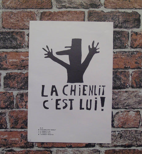 Atelier Populaire Poster Print: la chienlit c'est lui