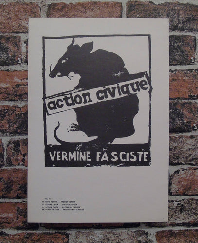 Atelier Populaire Poster Print: action civique