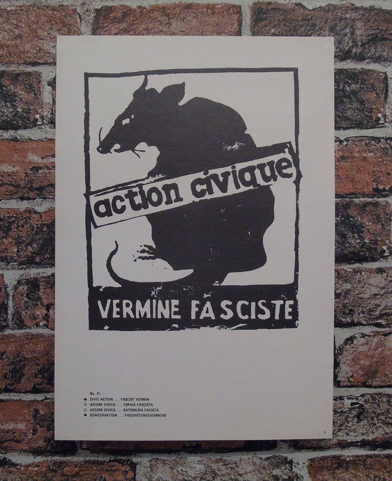 Atelier Populaire Poster Print: action civique