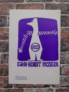 Atelier Populaire Poster Print: cohn-bendit passera