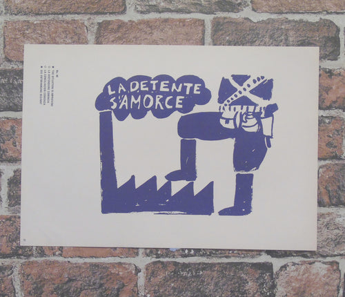 Atelier Populaire Poster Print: la detente s'amorce