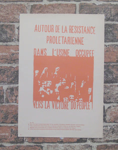 Atelier Populaire Poster Print: atour de la resistance