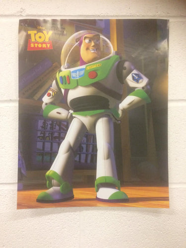 Toy Story Buzz light year poster 20in x 16in ediciones beascoa 1990s